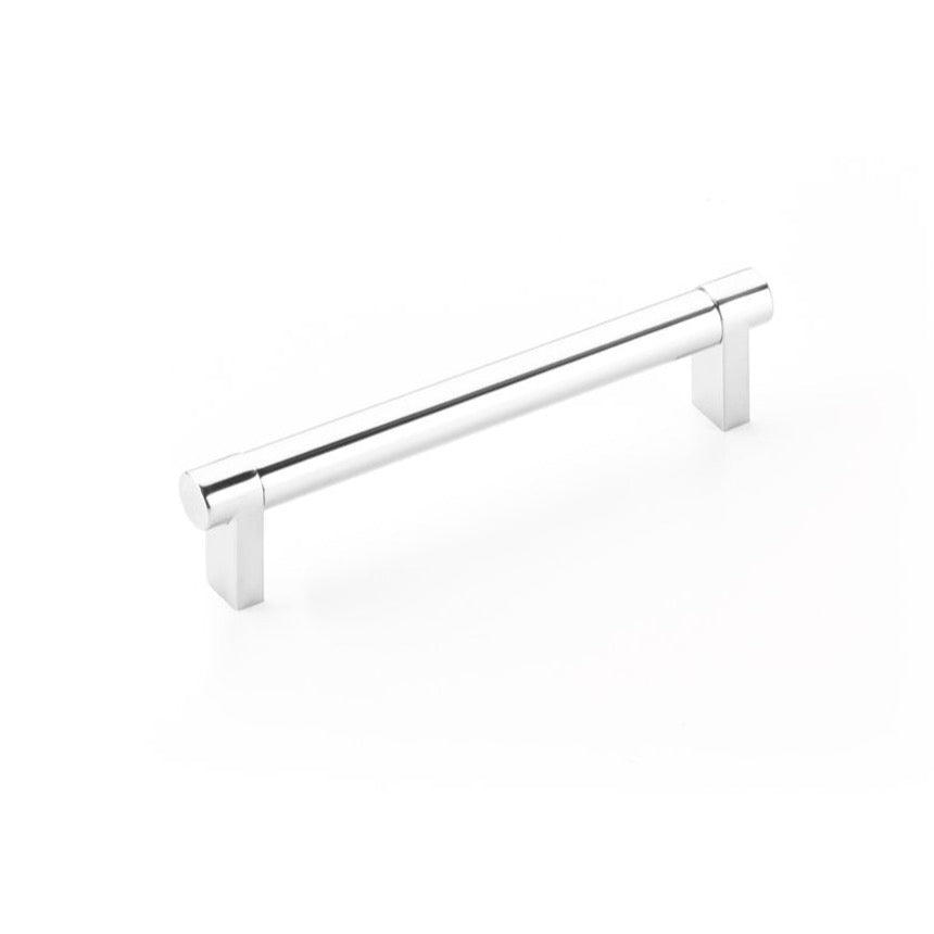 Smooth "Converse No.2" Polished Chrome Cabinet Knobs and Drawer Pulls - Forge Hardware Studio