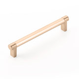 Smooth "Converse No.2" Bronze Copper Cabinet Knobs and Drawer Pulls - Forge Hardware Studio