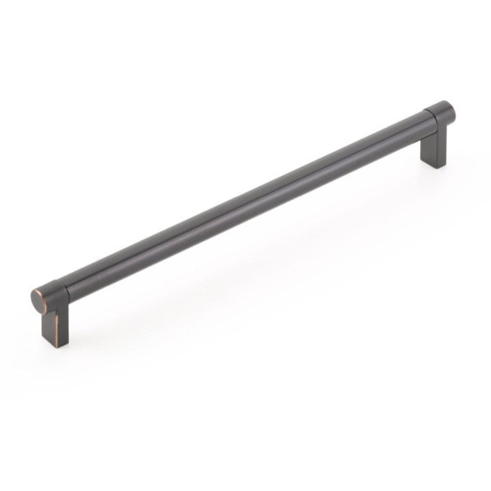 Smooth "Converse No.2" Oil Rubbed Bronze Cabinet Knobs and Drawer Pulls - Forge Hardware Studio