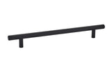 T-Bar "European" Matte Black Cabinet Knobs and Pulls - Forge Hardware Studio