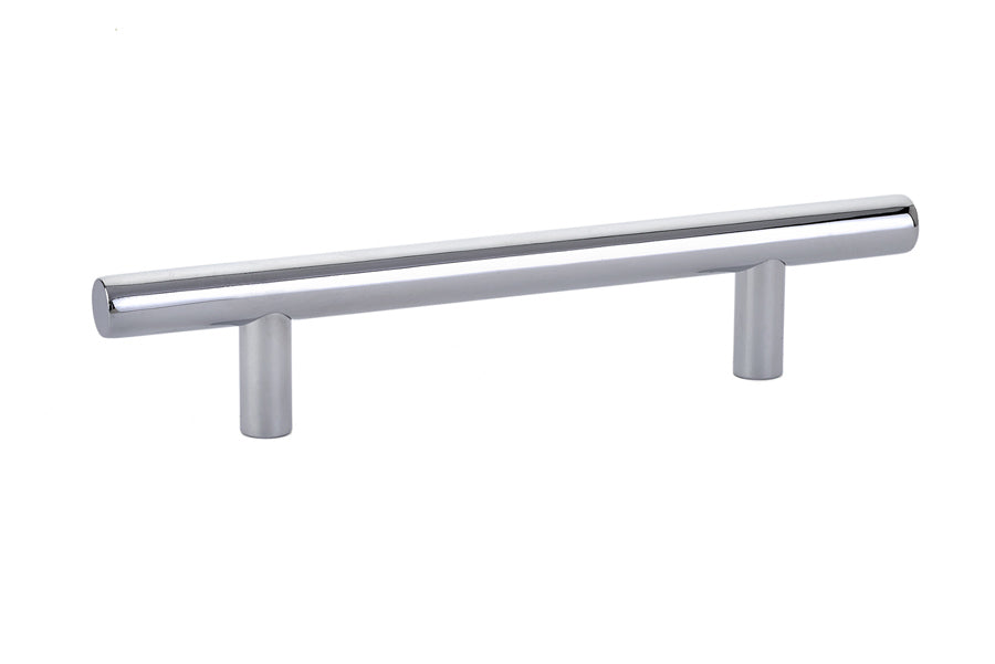 T-Bar "European" Polished Chrome Cabinet Knobs and Pulls - Forge Hardware Studio