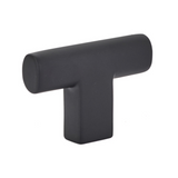 Matte Black "Luxe" Cabinet Knobs and Drawer Pulls - Forge Hardware Studio