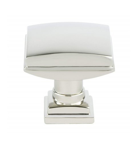 Kelly No.2 Cabinet Knob and Drawer Pulls in Polished Nickel - Forge Hardware Studio