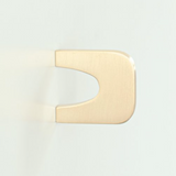 Unlacquered Brushed Brass "Echo" Cabinet Knobs and Drawer Pulls - Forge Hardware Studio