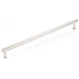 Polished Nickel "Maison" Knurled Drawer Pulls and Cabinet Knobs with Optional Backplate - Forge Hardware Studio