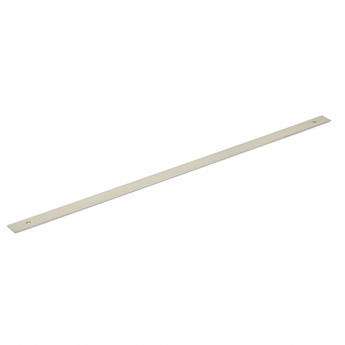 Brushed Nickel "Maison" Drawer Pull Backplates - Forge Hardware Studio