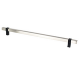 Matte Black and Brushed Nickel "Rio" Dual-Finish Cabinet Knob and Drawer Pulls - Forge Hardware Studio