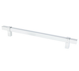 Polished Chrome "Rio" T-Bar Cabinet Knob and Drawer Pulls - Forge Hardware Studio