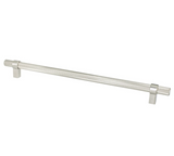 Knurled "Prelude" Brushed Nickel Cabinet Knobs and Drawer Pulls - Forge Hardware Studio