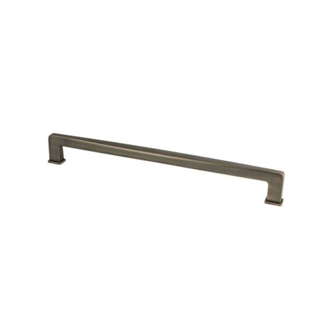 Kelly No.1 Dark Brushed Bronze Cabinet Knobs and Drawer Pulls - Forge Hardware Studio