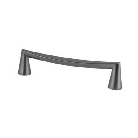 Ash Gray "Core" Drawer Pulls and Cabinet Knob - Forge Hardware Studio