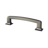 Brushed Dark Gray "Liana" Drawer Pulls and Knobs for Cabinets and Furniture - Forge Hardware Studio