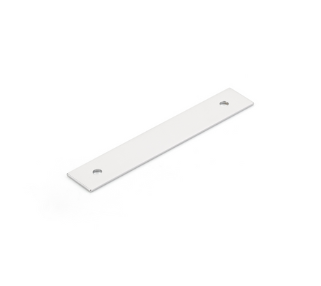 Polished Chrome "Maison" Drawer Pull Backplates - Forge Hardware Studio