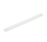 Polished Chrome "Maison" Drawer Pull Backplates - Forge Hardware Studio