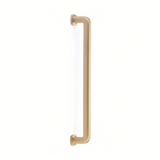 Satin Brass "Elegance" Drawer Pulls and Cabinet Knobs - Forge Hardware Studio