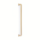 Satin Brass "Elegance" Drawer Pulls and Cabinet Knobs - Forge Hardware Studio