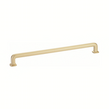 Satin Brass "Elegance" Drawer Pulls and Cabinet Knobs - Forge Hardware Studio