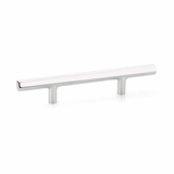 Geometric Polished Chrome "Geo" Cabinet Knobs and Drawer Pulls - Forge Hardware Studio