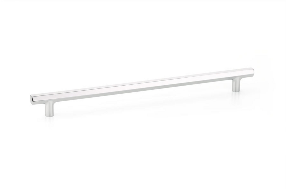 Geometric Polished Chrome "Geo" Cabinet Knobs and Drawer Pulls - Forge Hardware Studio