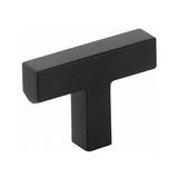 Matte Black "Glam" Cabinet Knobs and Drawer Pulls - Forge Hardware Studio