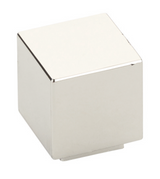 Polished Nickel "Glam" Cabinet Knobs and Drawer Pulls - Forge Hardware Studio