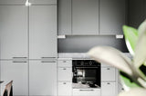 Line Matte Black Cabinet Knobs and Drawer Pulls - Brass Cabinet Hardware 