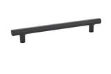 Geometric Matte Black "Geo" Cabinet Knobs and Drawer Pulls - Forge Hardware Studio