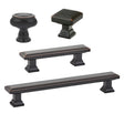 Oil Rubbed Bronze "Glow" Cabinet Knobs and Drawer Pulls - Forge Hardware Studio