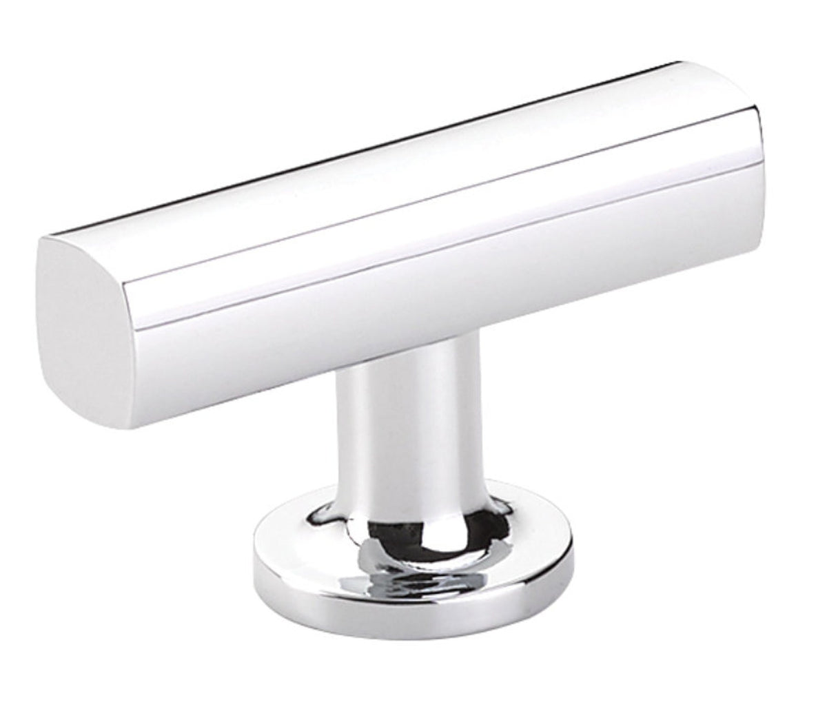 T-Bar "Geo" Cabinet Knobs and Drawer Pulls in Polished Chrome - Forge Hardware Studio