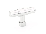 Polished Chrome "Industry" Cabinet Knobs and Drawer Pulls - Forge Hardware Studio