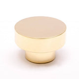 Polished Unlacquered Brass Cabinet Drawer Pulls and Closet Handles - Forge Hardware Studio