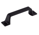 Matte Black "Montclair" Cabinet Knobs and Cup Pulls - Forge Hardware Studio