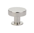 Hope Polished Nickel Round Cabinet Knob - Forge Hardware Studio