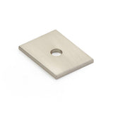 Brushed Nickel "Maison" Drawer Pull Backplates - Forge Hardware Studio