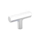 Geometric Polished Chrome "Geo" Cabinet Knobs and Drawer Pulls - Forge Hardware Studio
