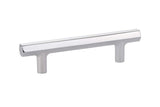 Geometric Polished Chrome "Geo" Cabinet Knobs and Drawer Pulls - Forge Hardware Studio
