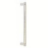 Knurled "U-Shaped" Polished Nickel Cabinet Knobs and Drawer Pulls - Forge Hardware Studio