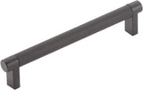 Knurled "U-Shaped" Matte Black Cabinet Knobs and Drawer Pulls - Forge Hardware Studio