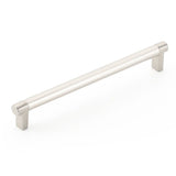 Smooth "Converse No.2" Satin Nickel Cabinet Knobs and Drawer Pulls - Forge Hardware Studio