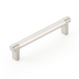 Smooth "Converse No.2" Satin Nickel Cabinet Knobs and Drawer Pulls - Forge Hardware Studio