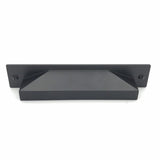Knurled Cup Bin Pull "Kava" Matte Black Textured Kitchen Drawer Pull - Brass Cabinet Hardware 