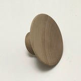 Wood Drawer Knobs - Mid-century Modern Cabinet Pulls - Kitchen Cabinet Hardware - Brass Cabinet Hardware 