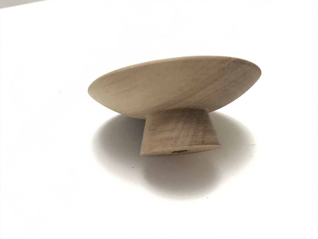 Wood Drawer Knobs - Mid-century Modern Cabinet Pulls - Kitchen Cabinet Hardware - Brass Cabinet Hardware 