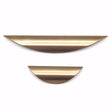 Luna Cabinet Knobs-Champagne Bronze Drawer Pull - Cabinet Handle - Brass Cabinet Hardware 