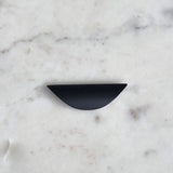 Luna Cabinet Knobs - Matte Black Drawer Pull - Cabinet Handle - Brass Cabinet Hardware 