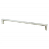 Brushed Nickel "Tila" Wide Drawer Pulls and Knob - Brass Cabinet Hardware 