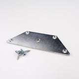 Universal Fitting Plate for Legs - Brass Cabinet Hardware 