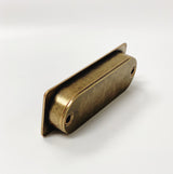Recessed Antique Drawer Pulls - Closet Door and Drawer Handles - Forge Hardware Studio
