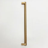 Knurled "Converse" Champagne Bronze Cabinet Knobs and Drawer Pulls - Forge Hardware Studio