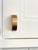 Mondrian Champagne Bronze Drawer Pulls - Cabinet Hardware - Forge Hardware Studio